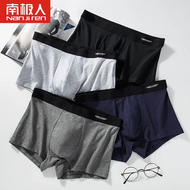Boxers Men Boxer Underwear Cotton Man BoxerShort Breathable Printed Panties Flexible Boxer Male Shorts Comfortable Underpants